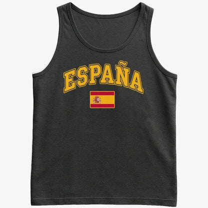 ESPAÑA Futbol Soccer-Men's Tank Top-Black