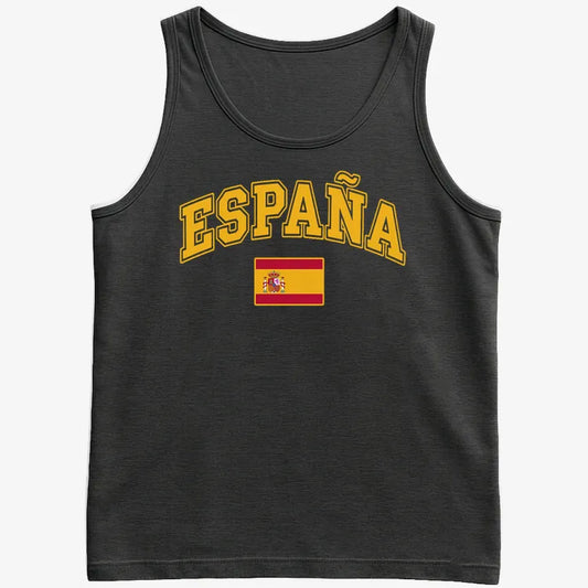 ESPAÑA Futbol Soccer-Men's Tank Top-Black