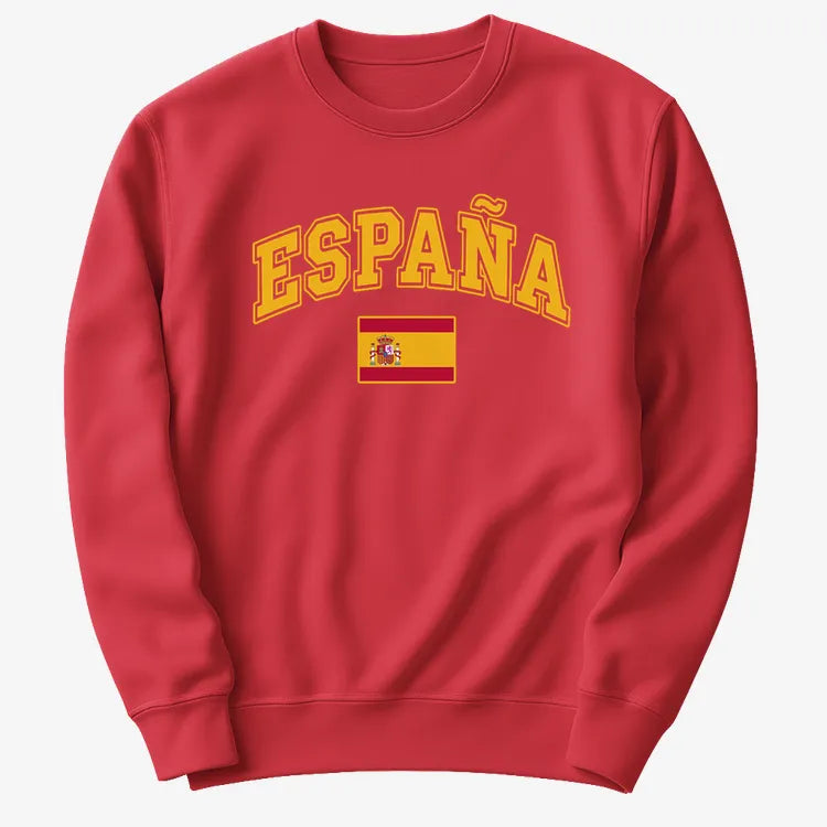 ESPAÑA Futbol Soccer-Sweater-Red