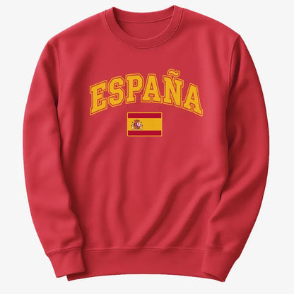 ESPAÑA Futbol Soccer-Sweater-Red