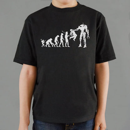 Evolution to Termination Ape to Man to Killer Robot