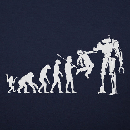 Evolution to Termination Ape to Man to Killer Robot