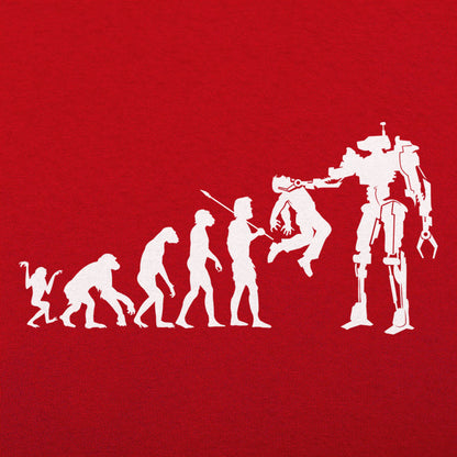 Evolution to Termination Ape to Man to Killer Robot