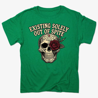 Existing Solely Out of Spite-Men's T-Shirt-Kelly Green Heather
