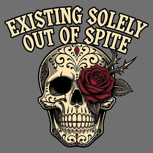 Existing Solely Out of Spite graphic tee design
