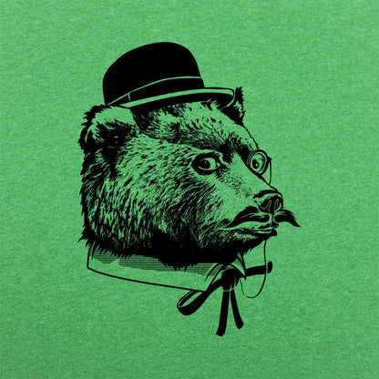 Fancy Bear in Bowler Hat and Monocle
