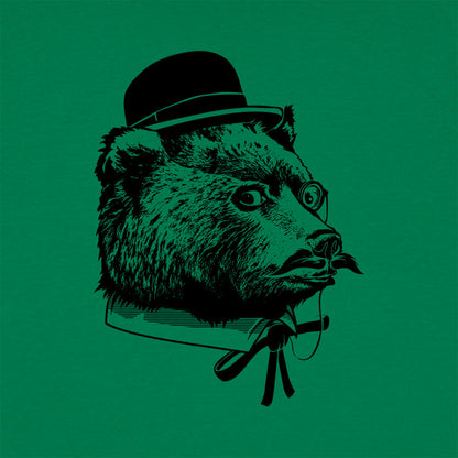 Fancy Bear in Bowler Hat and Monocle