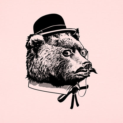 Fancy Bear in Bowler Hat and Monocle