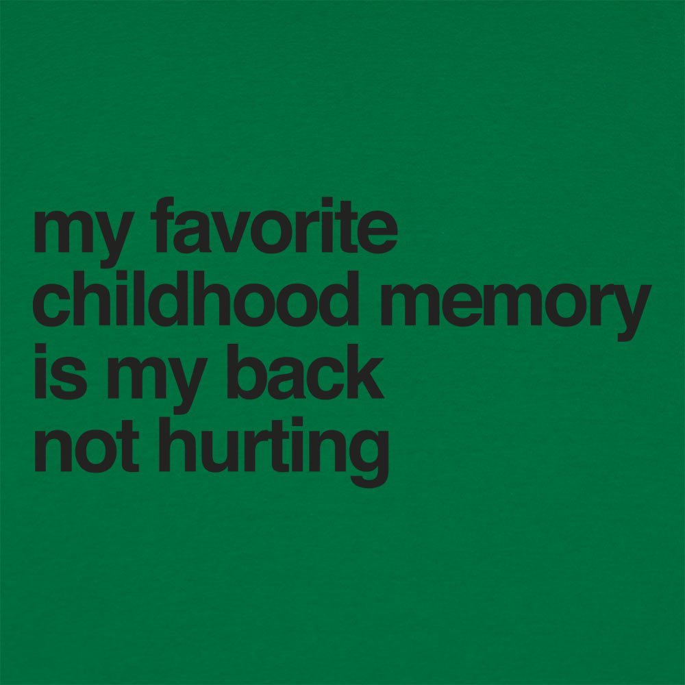 Favorite Childhood Memory