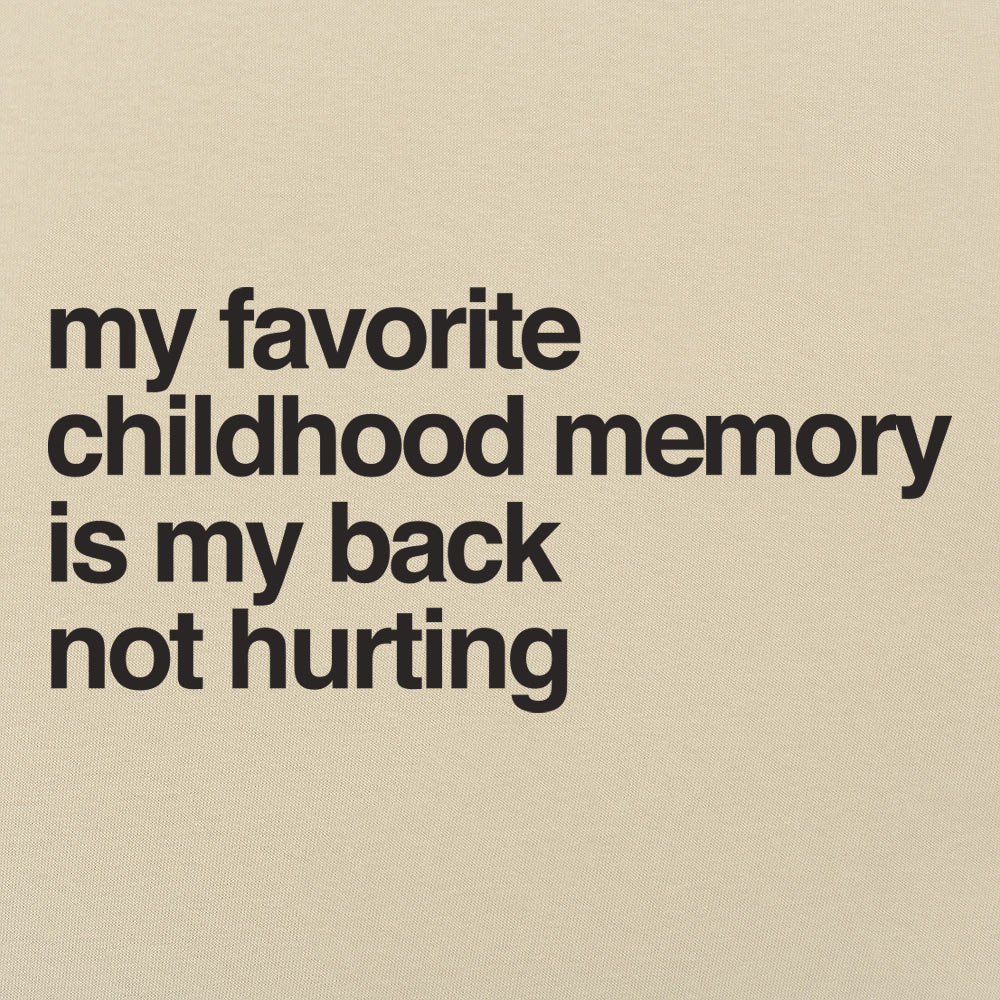 Favorite Childhood Memory