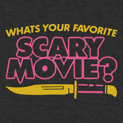 Favorite Scary Movie Horror Knife Quote