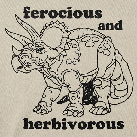 Ferocious And Herbivorous detail