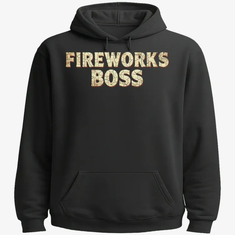 Fireworks Boss-Hoodie-Black