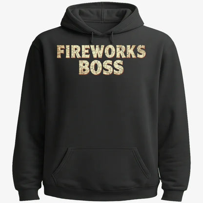 Fireworks Boss-Hoodie-Black