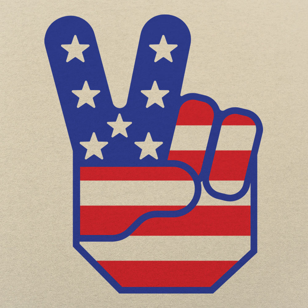 Flag Peace Sign - 6DollarShirts