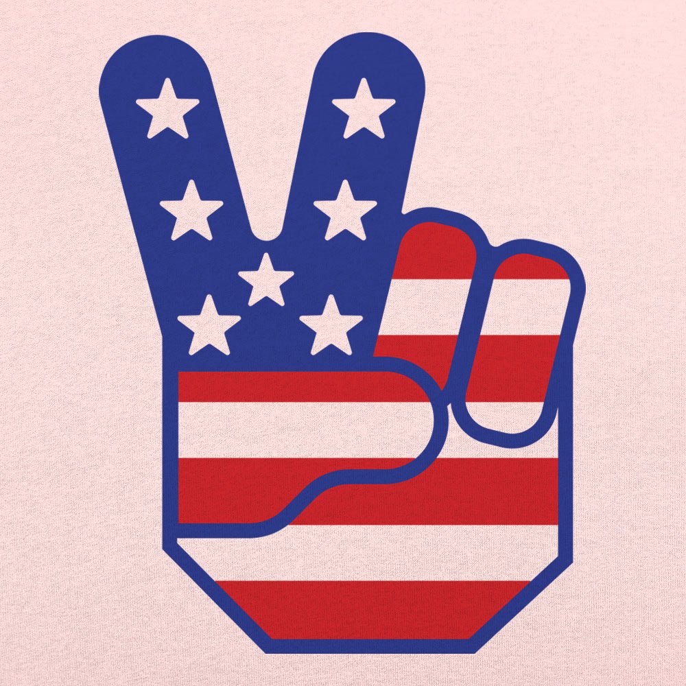 Flag Peace Sign - 6DollarShirts