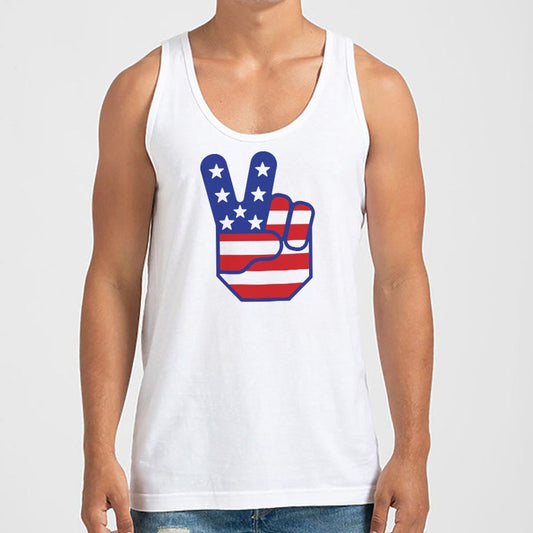 Flag Peace Sign - 6DollarShirts