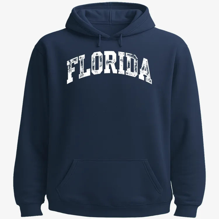 Florida Vibes-Hoodie-Navy Blue