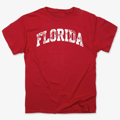 Florida Vibes-Men's T-Shirt-Red