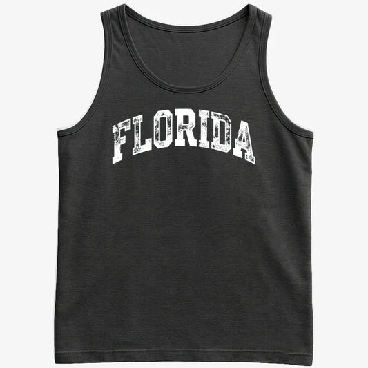 Florida Vibes-Men's Tank Top-Black