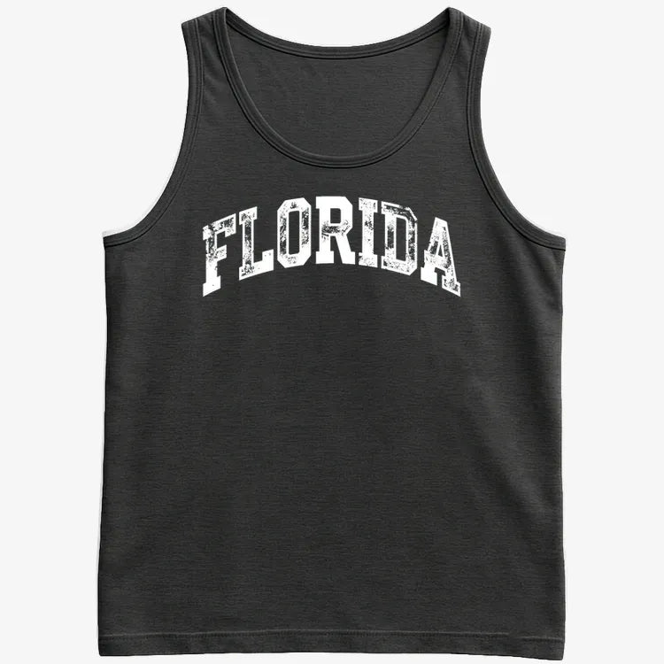 Florida Vibes-Men's Tank Top-Black