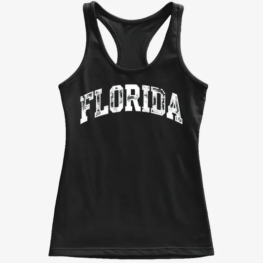 Florida Vibes-Women's Tank Top-Midnight