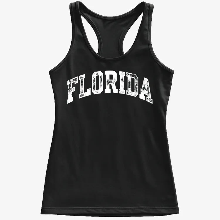 Florida Vibes-Women's Tank Top-Midnight