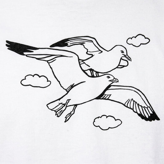 Flying Gulls detail