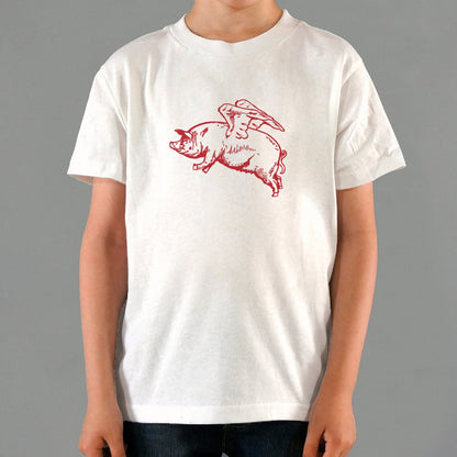 Flying Pig with Wings Pun