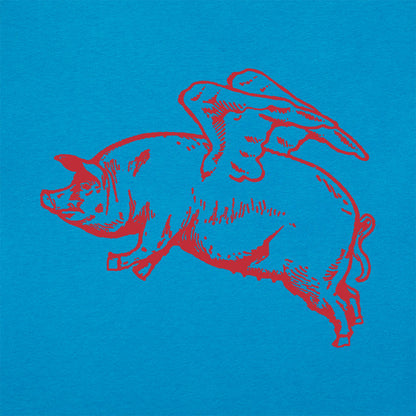 Flying Pig with Wings Pun