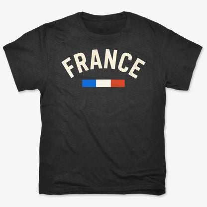 FRANCE Vintage Style Graphic-Men's T-Shirt-Black