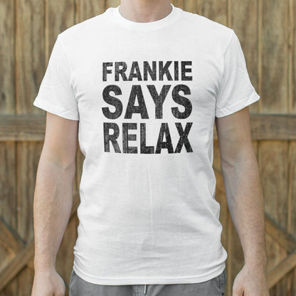 Frankie Says Relax Retro 80s Slogan
