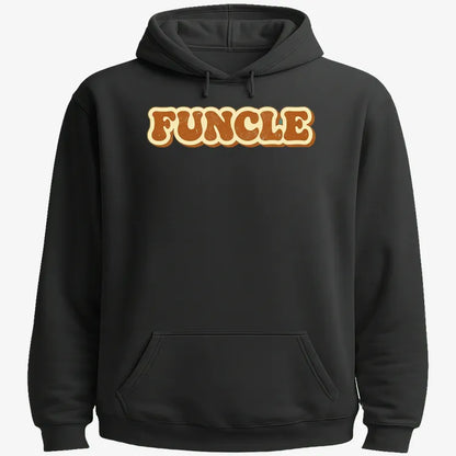 Funcle Fun Awaits-Hoodie-Black