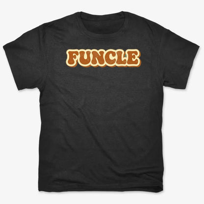 Funcle Fun Awaits-Men's T-Shirt-Black