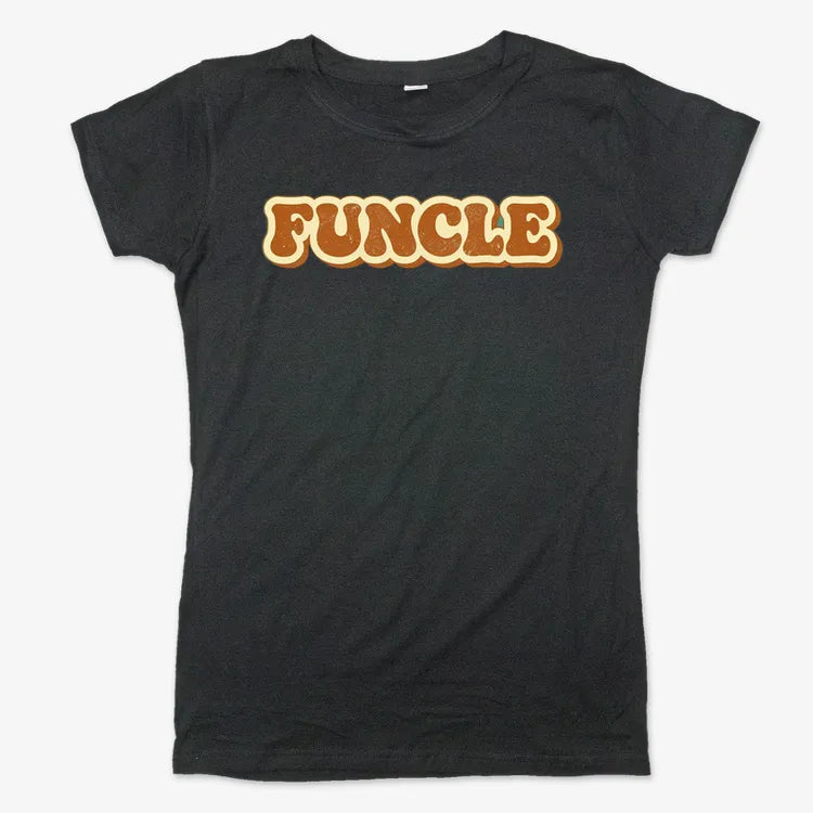 Funcle Fun Awaits-Women's T-Shirt-Midnight