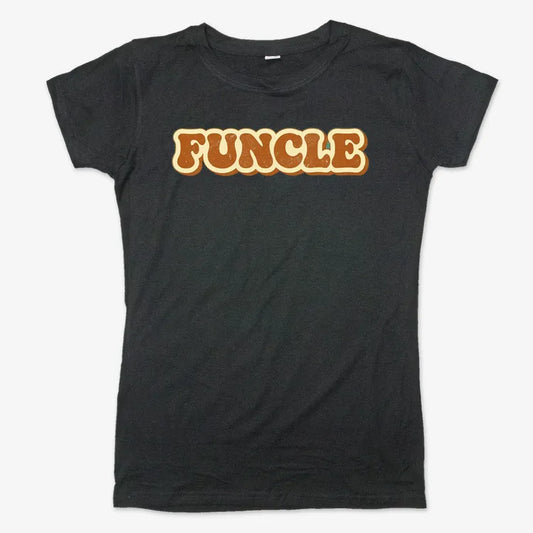 Funcle Fun Awaits-Women's T-Shirt-Midnight