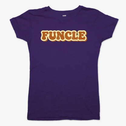 Funcle Fun Awaits-Women's T-Shirt-Violet