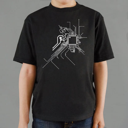 Geek At Heart Circuit Board with Heart Chip