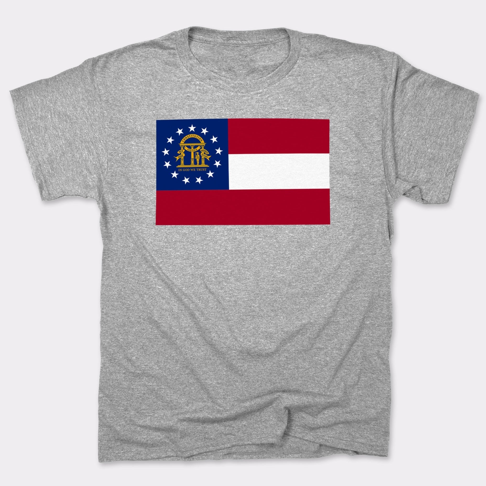 Georgia Flag Full Color - 6DollarShirts