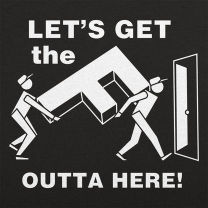 Let's Get the F Outta Here graphic tee, view 2