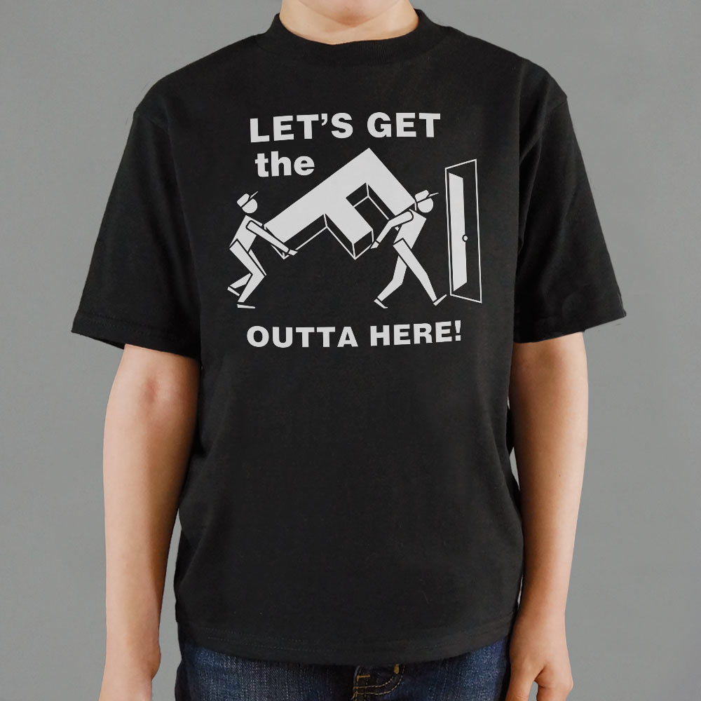 Get The F Outta Here Men's T-Shirt