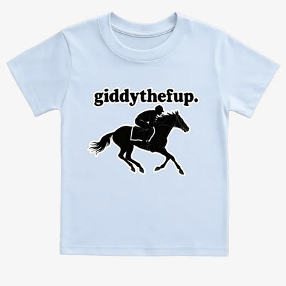 Giddythefup-Kids T-Shirt-Blue