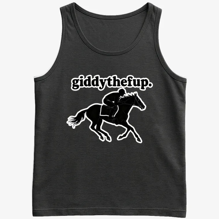 Giddythefup-Men's Tank Top-Black