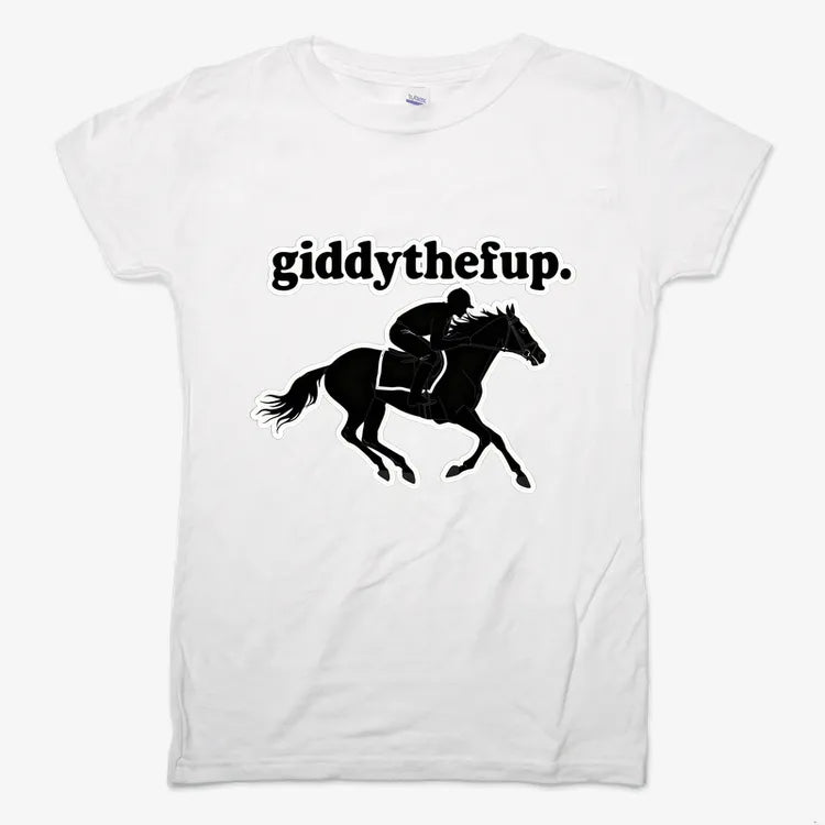 Giddythefup-Women's T-Shirt-Snow