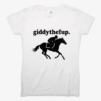 Giddythefup-Women's T-Shirt-Snow