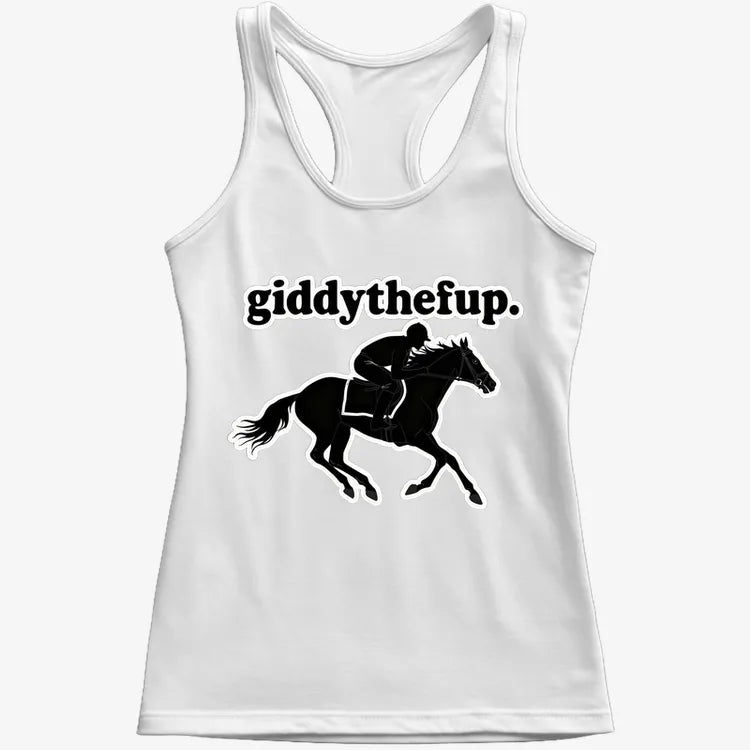 Giddythefup-Women's Tank Top-Snow
