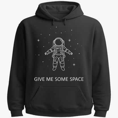 Give Me Some Space-Hoodie-Black