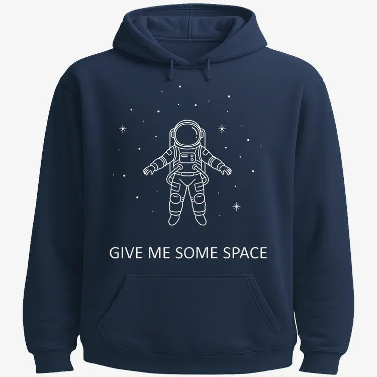 Give Me Some Space-Hoodie-Navy Blue