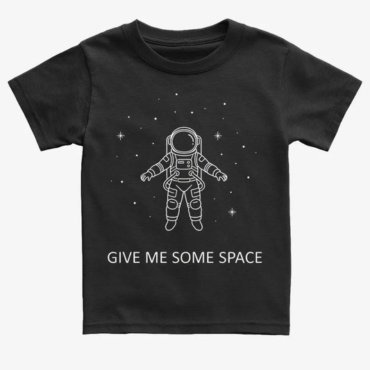 Give Me Some Space-Kids T-Shirt-Black