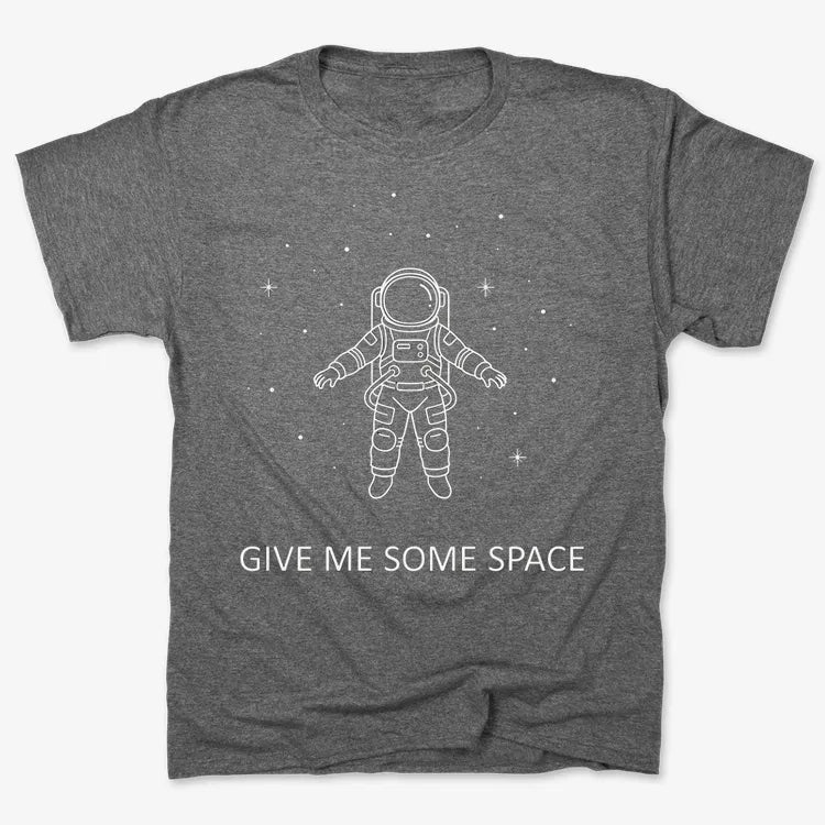 Give Me Some Space-Men's T-Shirt-Charcoal Heather